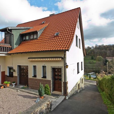 Lovely Holiday Home In The Thuringian Forest With Roof Terrace And Great View Бад-Лібенштайн Екстер'єр фото