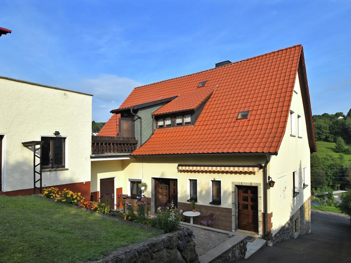 Lovely Holiday Home In The Thuringian Forest With Roof Terrace And Great View Бад-Лібенштайн Екстер'єр фото